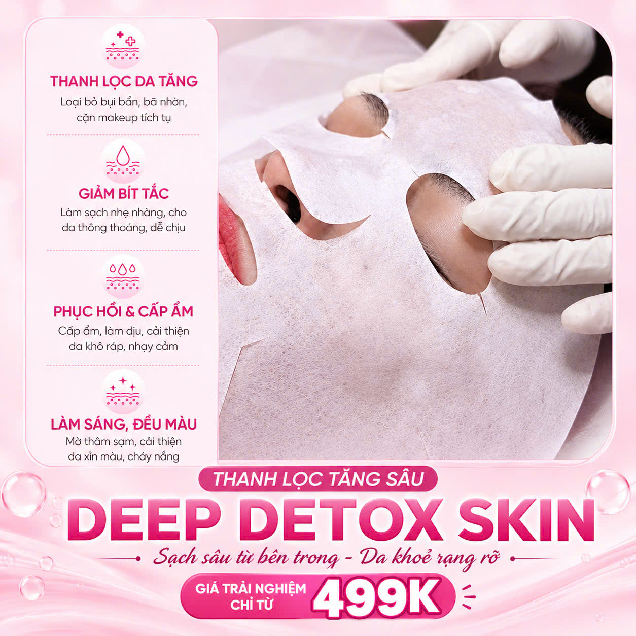 Thanh lọc tầng sâu Deep Detox Skin