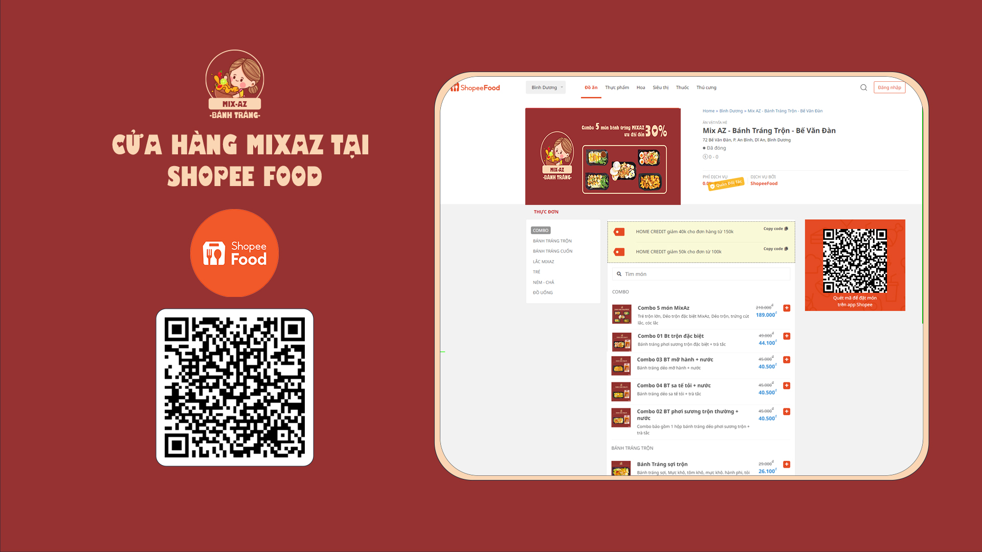 MixAz tại Shopee