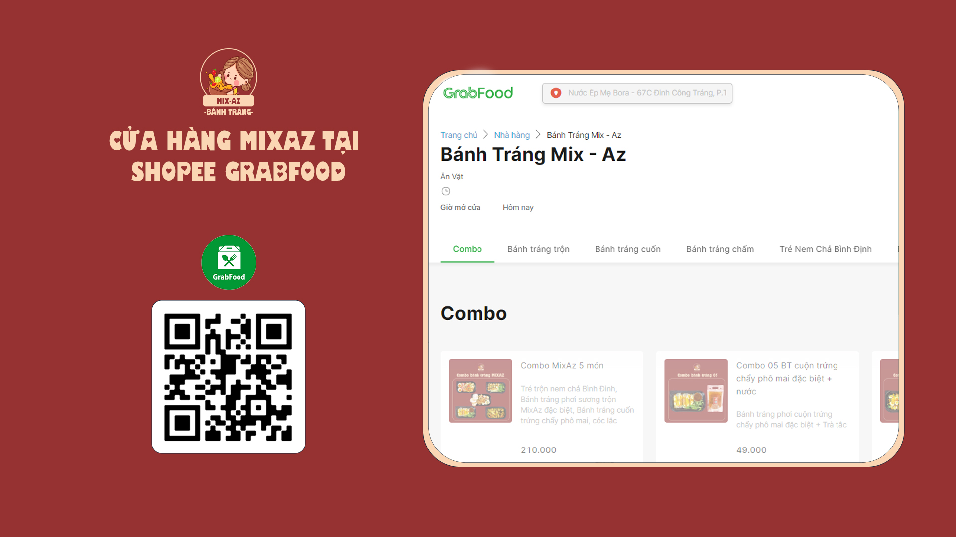 MixAz Tại Grabfood