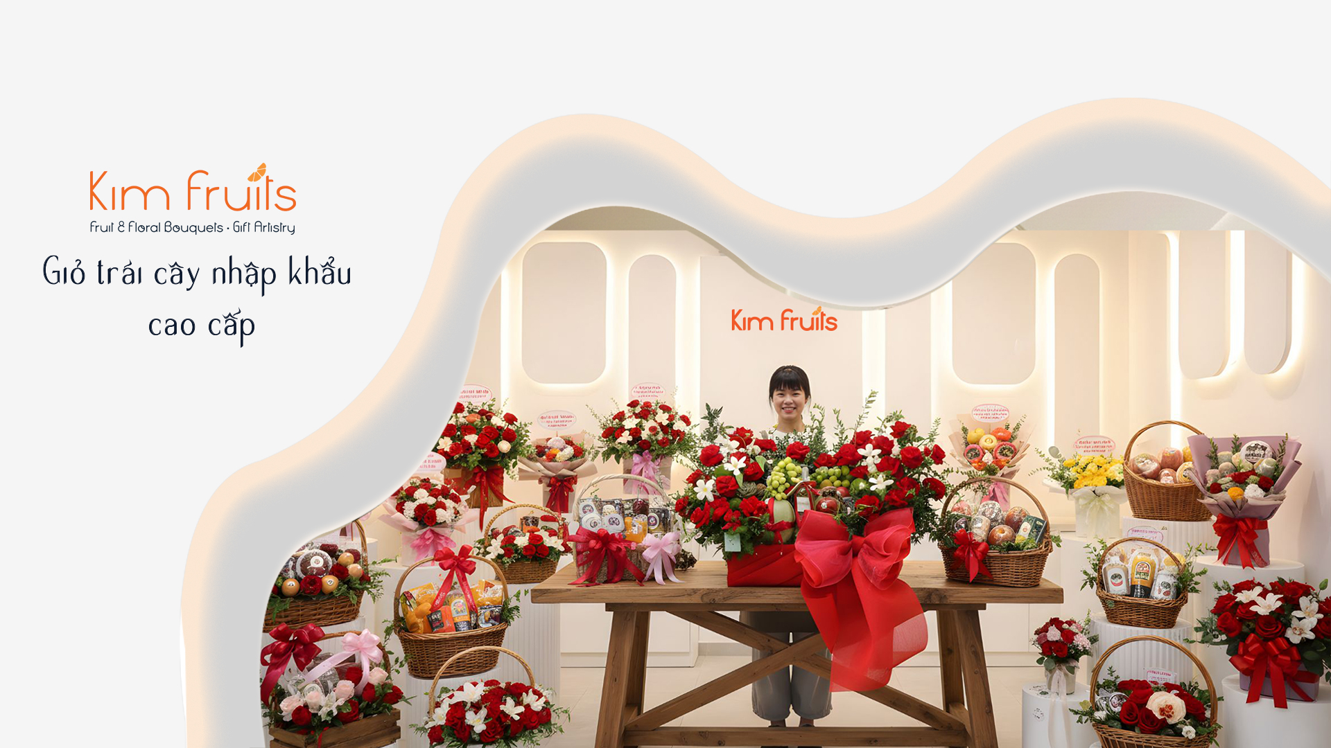 Thiết kế giỏ trái cây cao cấp