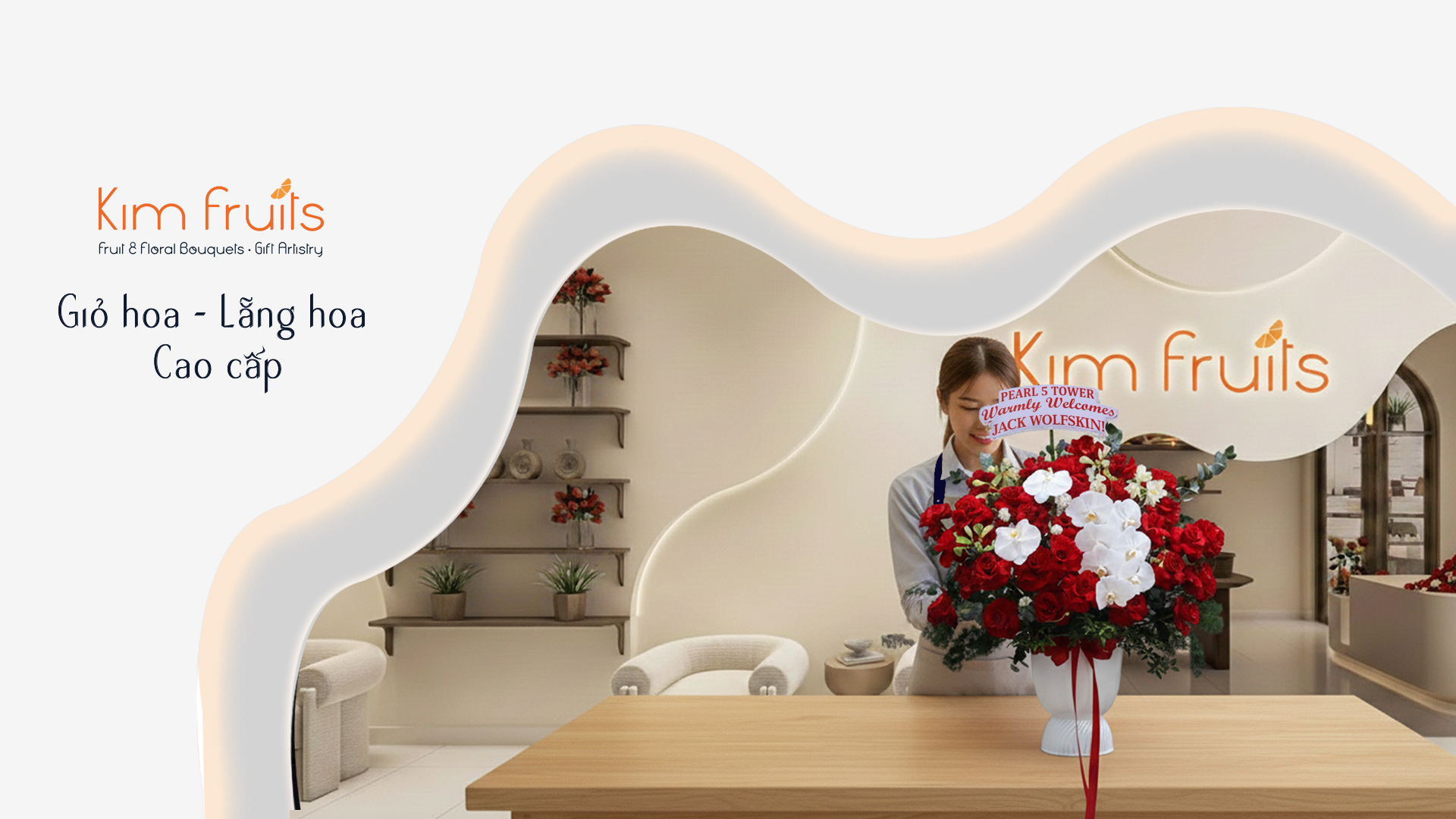 Thiết Kế Giỏ Hoa Lẵng Hoa Cao Cấp