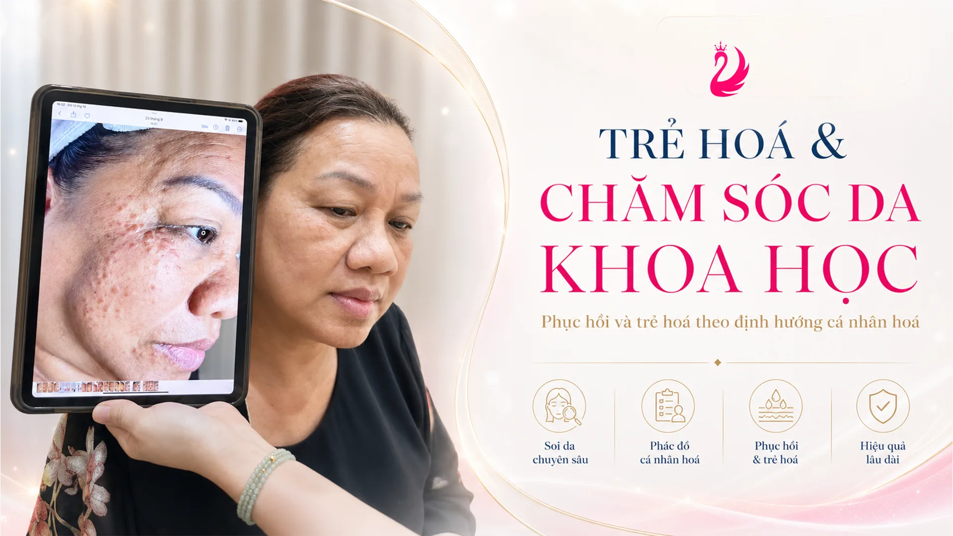TRẺ HOÁ, CHĂM SÓC DA KHOA HỌC