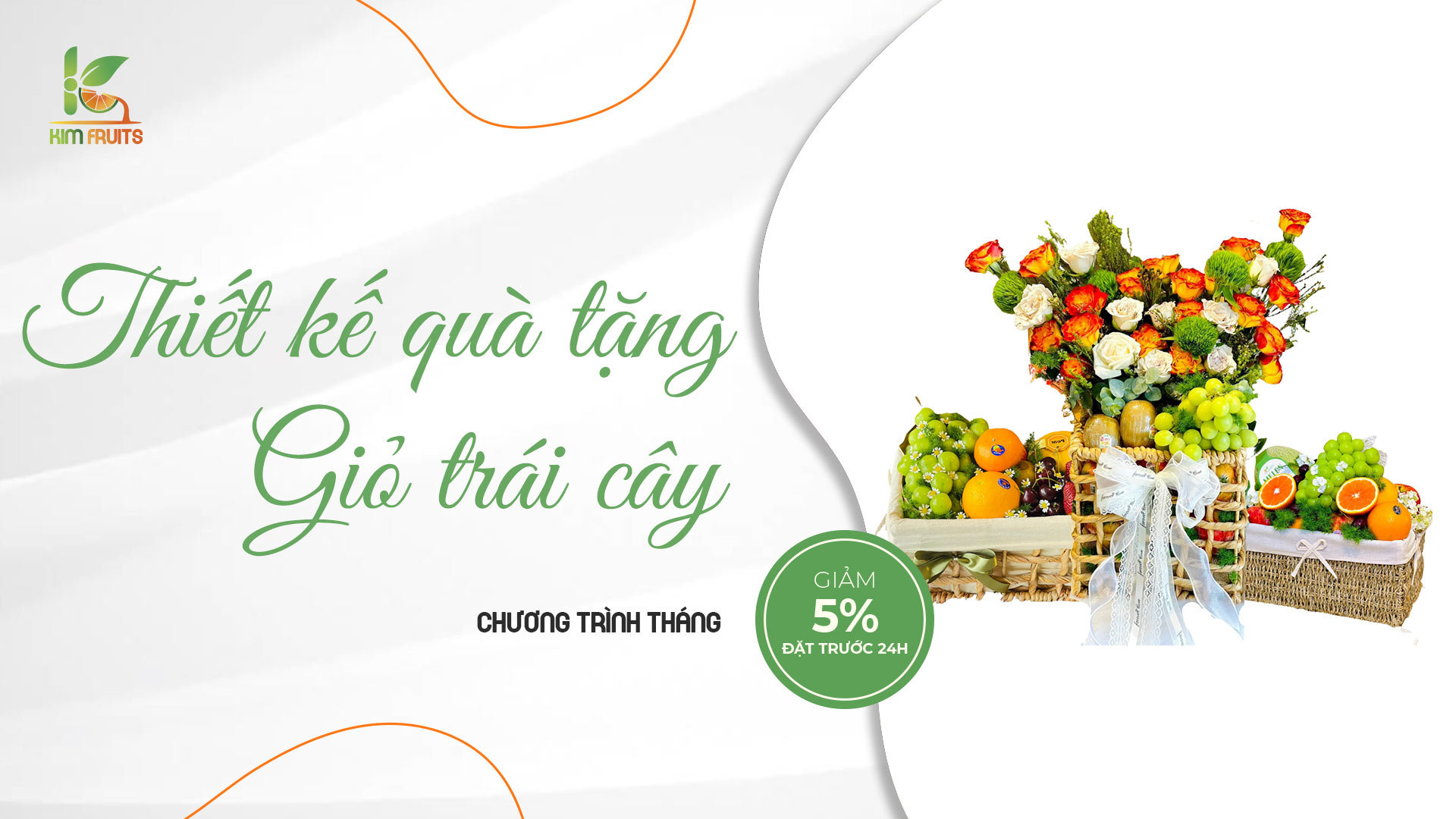 GIỎ QUÀ TẶNG TRÁI CÂY  NHẬP KHẨU CAO CẤP